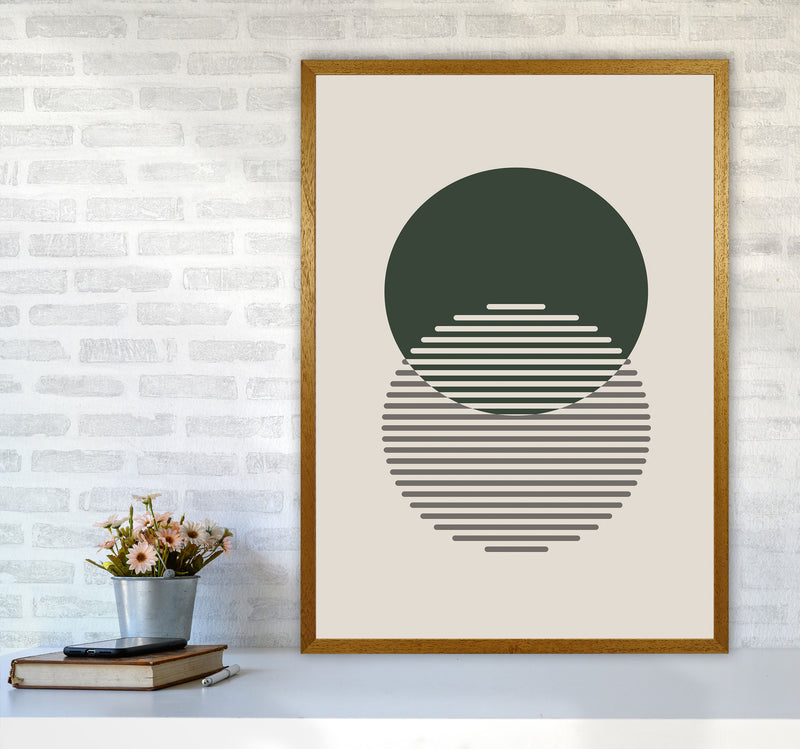 Minimal Abstract Circles II Art Print by Jason Stanley A1 Print Only