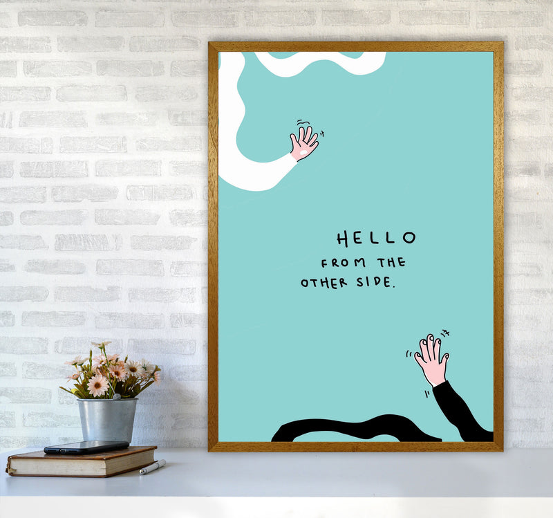 Hello From The Other Side Art Print by Jason Stanley A1 Print Only