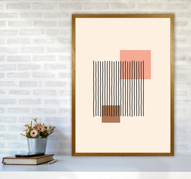 Geometric Abstract Shapes IIII Art Print by Jason Stanley A1 Print Only
