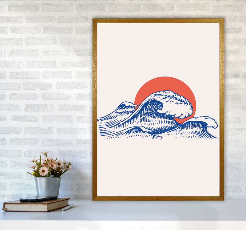 Chill Waves Art Print by Jason Stanley A1 Print Only