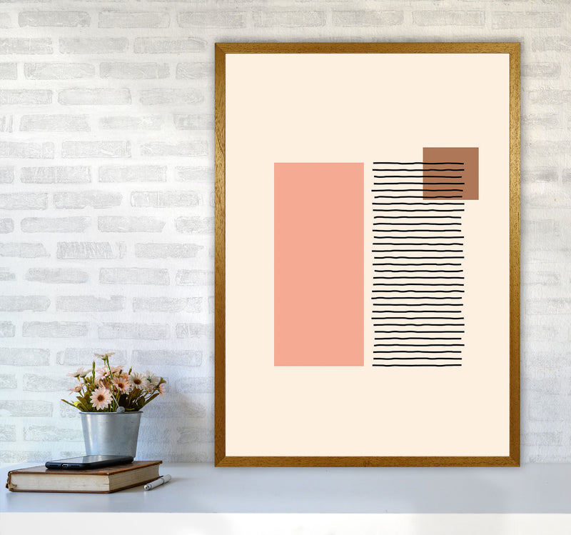 Geometric Abstract Shapes II Art Print by Jason Stanley A1 Print Only