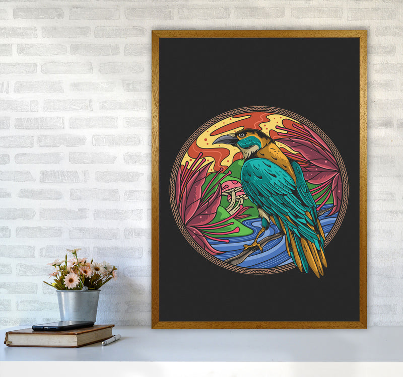 The Wise Crow Art Print by Jason Stanley A1 Print Only