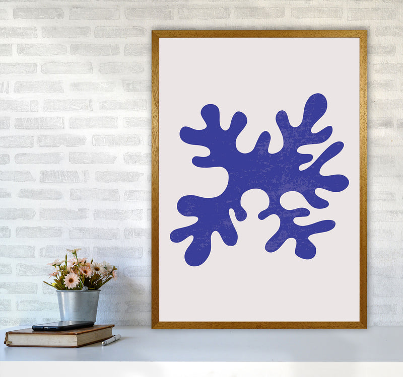 Abstract Blue Algae Art Print by Jason Stanley A1 Print Only