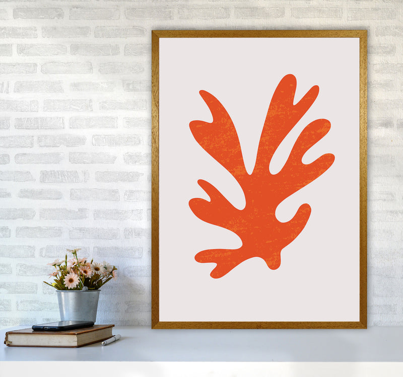 Abstract Red Algae Art Print by Jason Stanley A1 Print Only