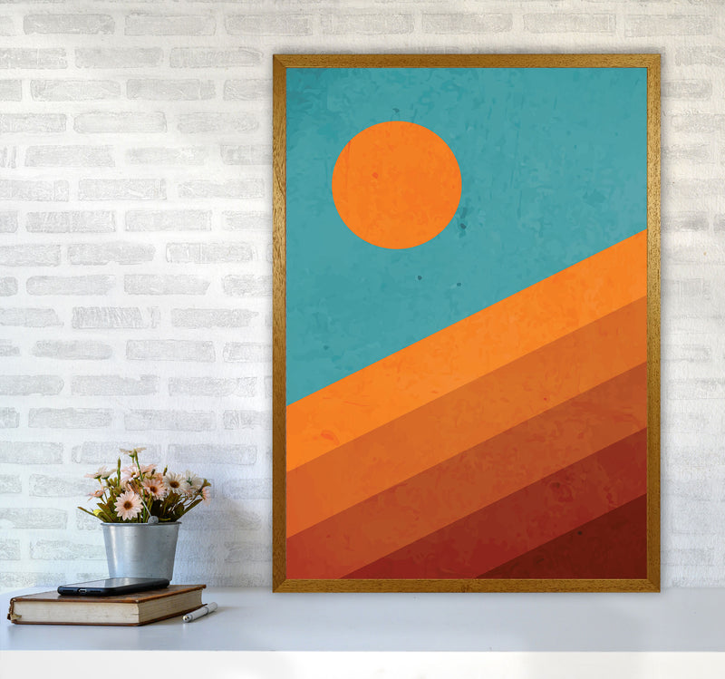 Abstract Mountain Sunrise I Art Print by Jason Stanley A1 Print Only