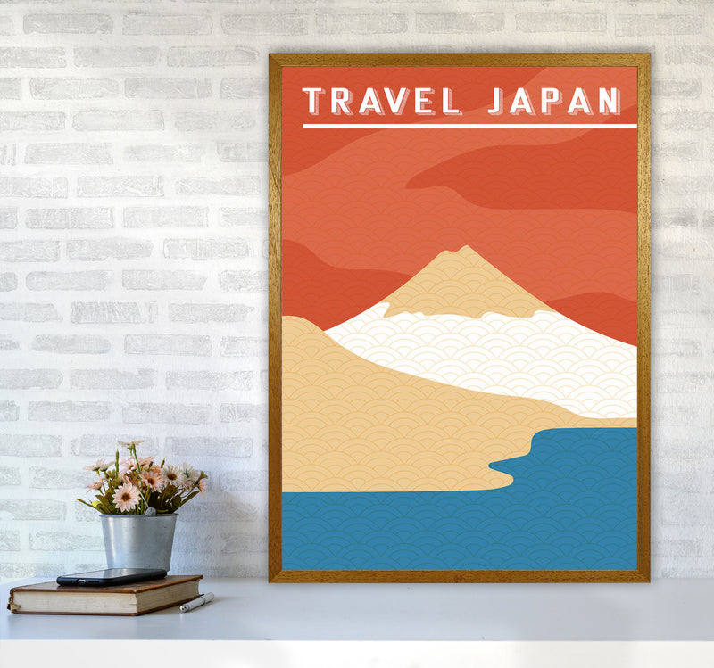 Traval Japan Minimilism II Art Print by Jason Stanley A1 Print Only