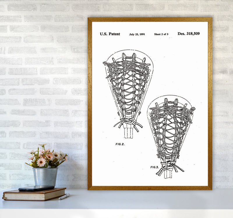 Lacross Stick Patent Art Print by Jason Stanley A1 Print Only