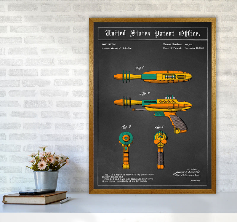 Raygun Art Print by Jason Stanley A1 Print Only