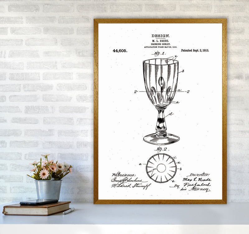 Goblet Patent Art Print by Jason Stanley A1 Print Only