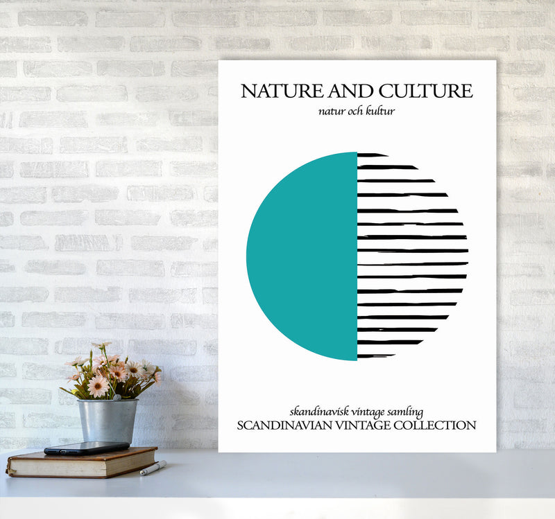 Nature And Culture Scandinavian Collection IV Art Print by Jason Stanley A1 Black Frame