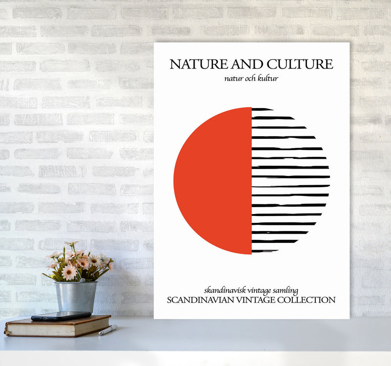 Nature And Culture Scandinavian Collection III Art Print by Jason Stanley A1 Black Frame