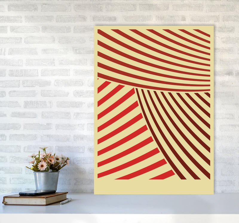 Minimal Geometric Series - 38 Art Print by Jason Stanley A1 Black Frame