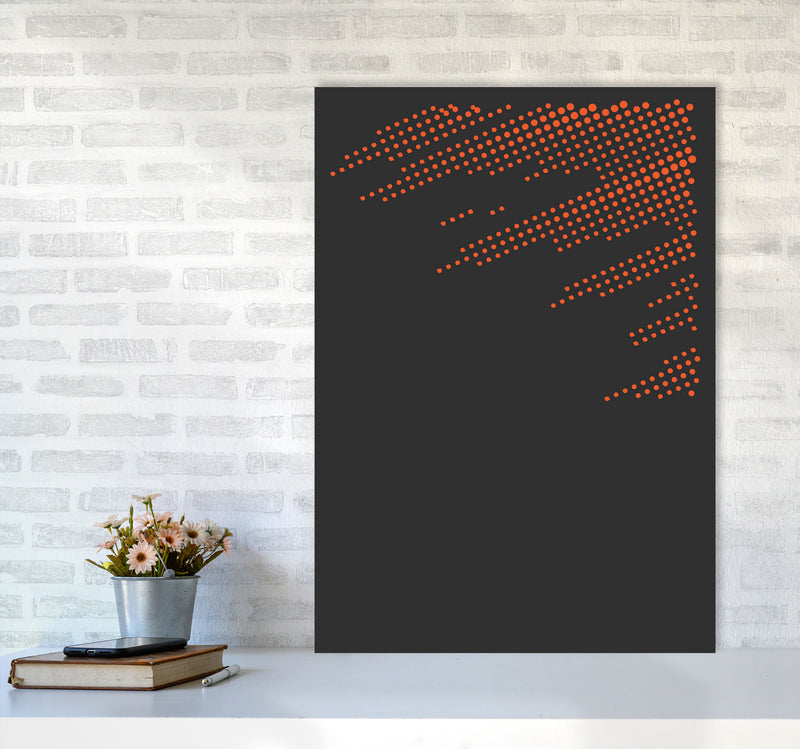 Minimal Geometric Series - 42 Art Print by Jason Stanley A1 Black Frame