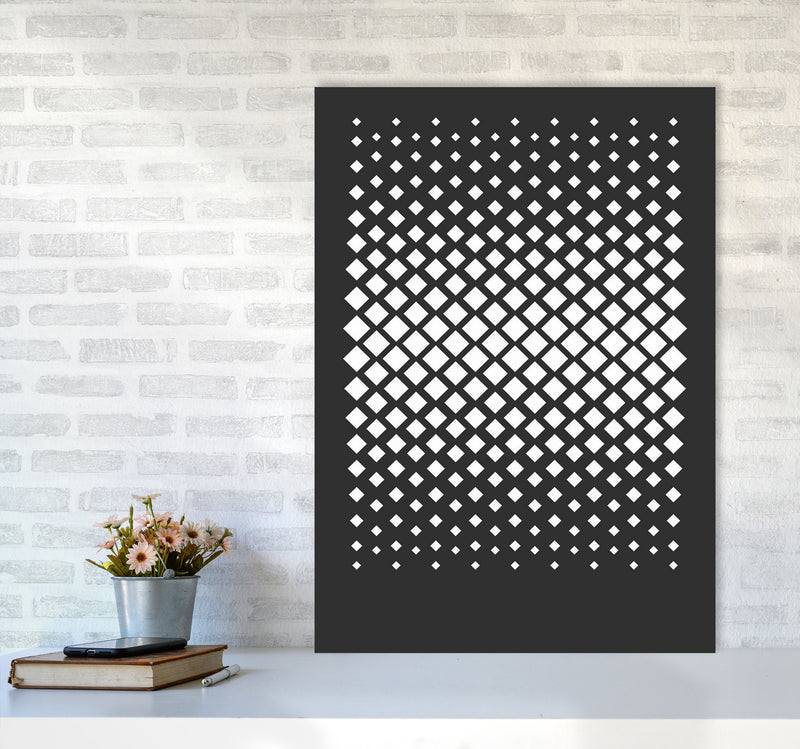 Minimal Geometric Series - 35 Art Print by Jason Stanley A1 Black Frame