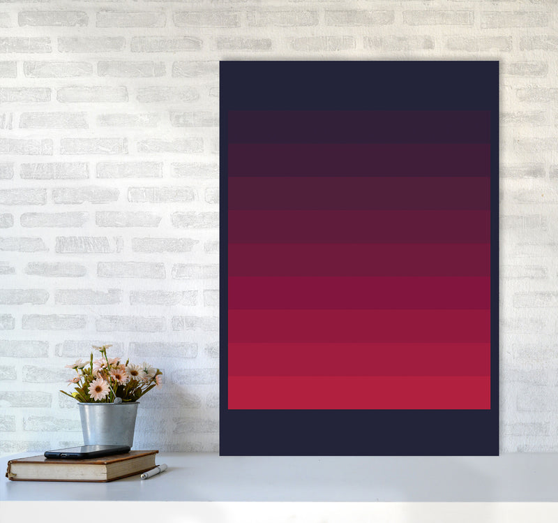 Minimal Geometric Series - 5 Art Print by Jason Stanley A1 Black Frame