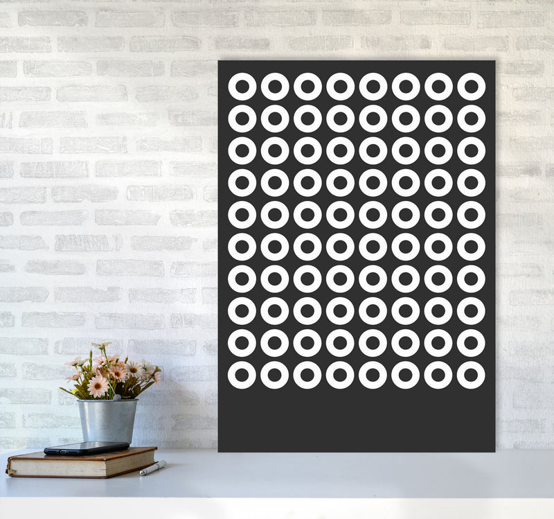 Minimal Geometric Series - 7 Art Print by Jason Stanley A1 Black Frame