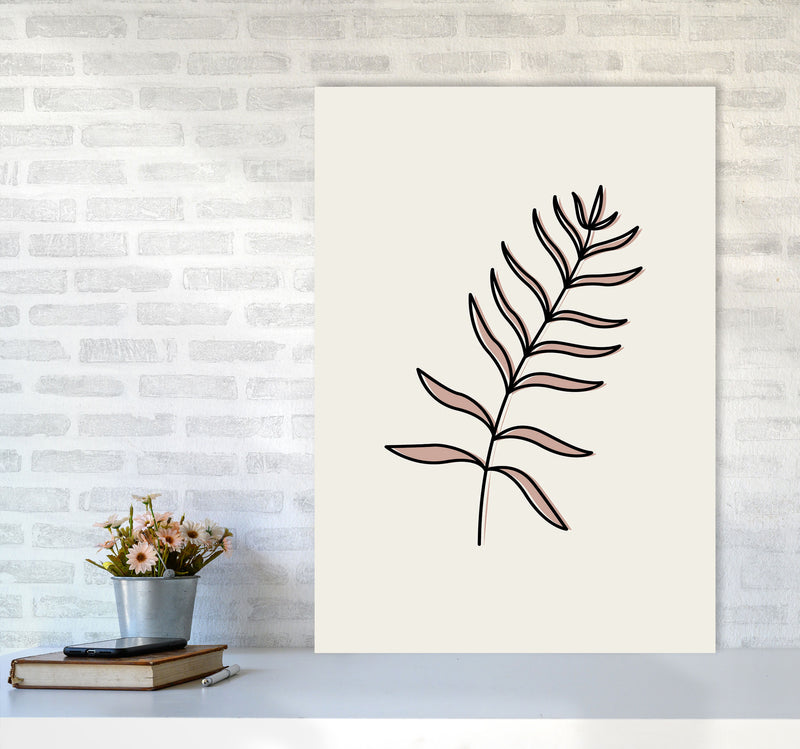 Abstract Tropical Leaves I Art Print by Jason Stanley A1 Black Frame