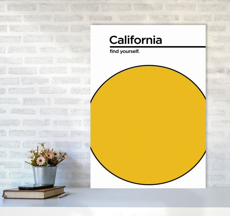 California Find Yourself Art Print by Jason Stanley A1 Black Frame