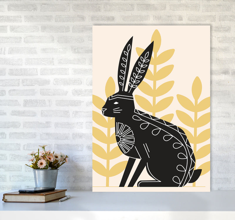 Bunny's Natural Habitat Art Print by Jason Stanley A1 Black Frame