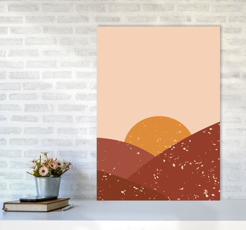 The Perfect Sunset Art Print by Jason Stanley A1 Black Frame