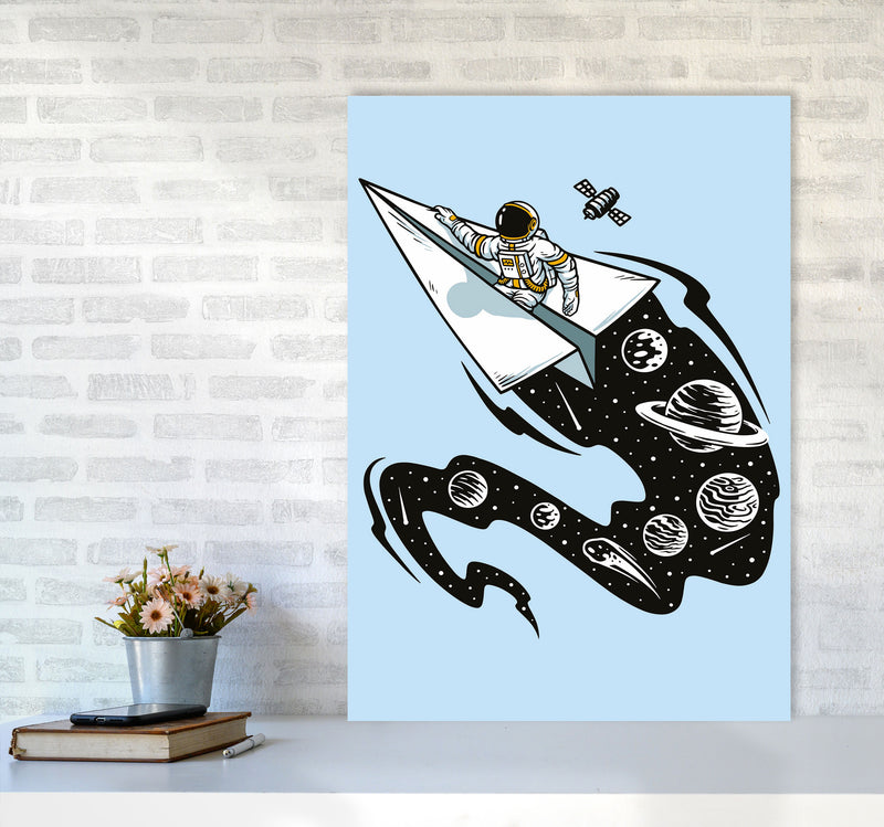 Flying Thru Space Art Print by Jason Stanley A1 Black Frame