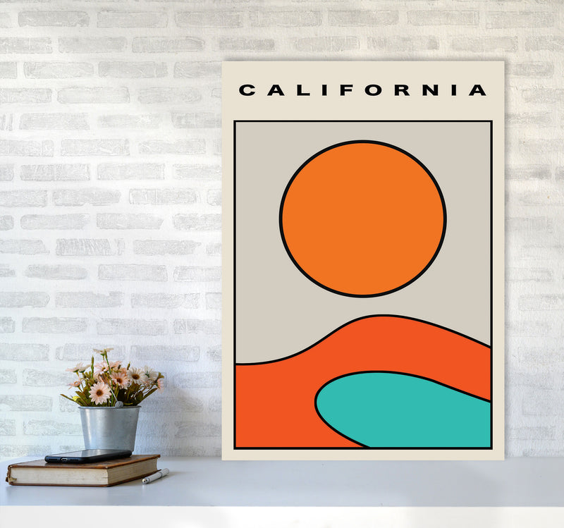 California Vibes! Art Print by Jason Stanley A1 Black Frame