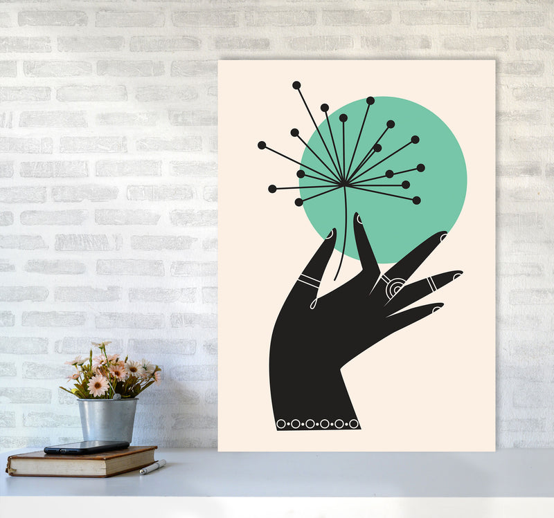 Abstract Hand II Art Print by Jason Stanley A1 Black Frame