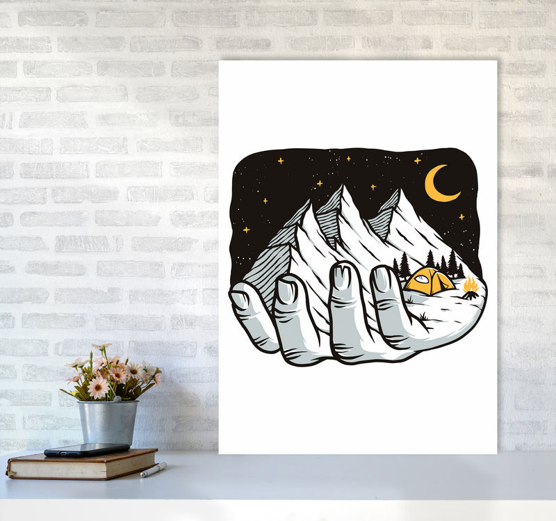 Grab A Handfull Art Print by Jason Stanley A1 Black Frame