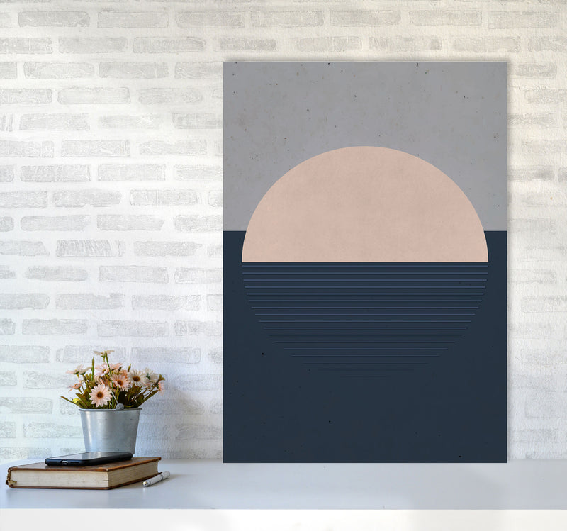 Minimal Vibes 2 Art Print by Jason Stanley A1 Black Frame