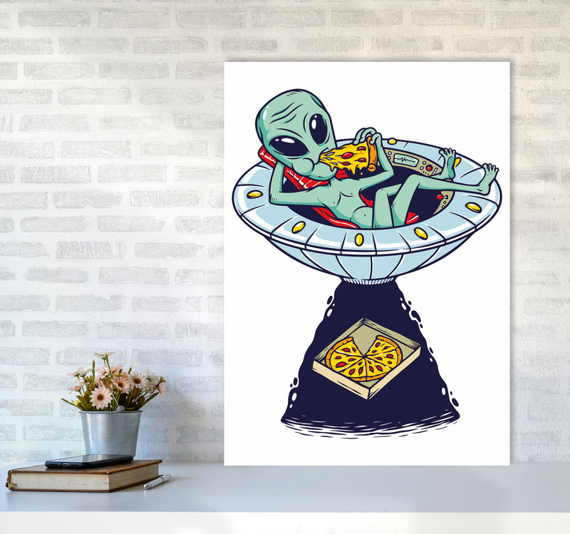 Delivery Please Art Print by Jason Stanley A1 Black Frame