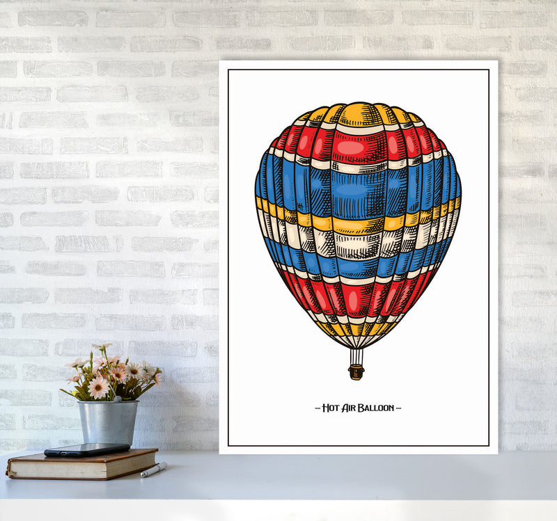 Hot Air Balloon Art Print by Jason Stanley A1 Black Frame