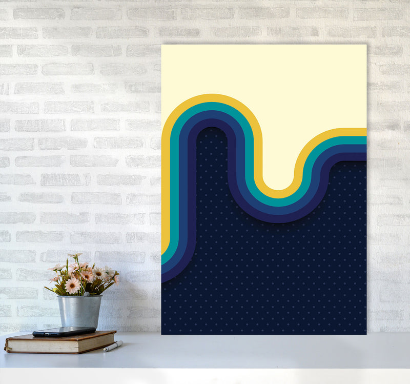 Melty Vibes II Art Print by Jason Stanley A1 Black Frame