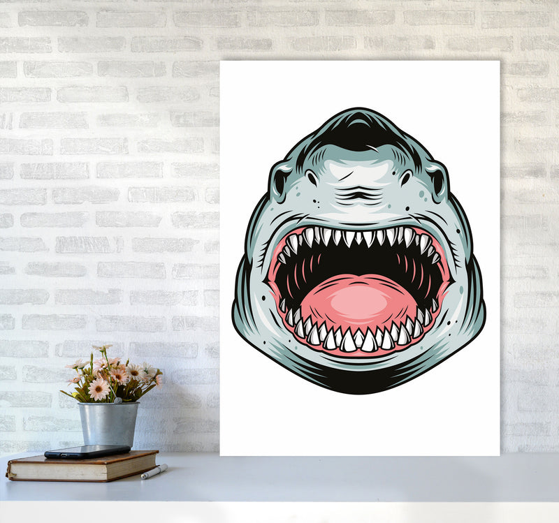 Sharkboy5000 Art Print by Jason Stanley A1 Black Frame