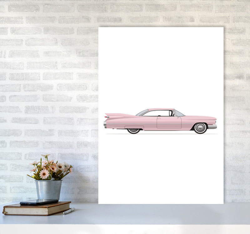 Pink Classic Art Print by Jason Stanley A1 Black Frame