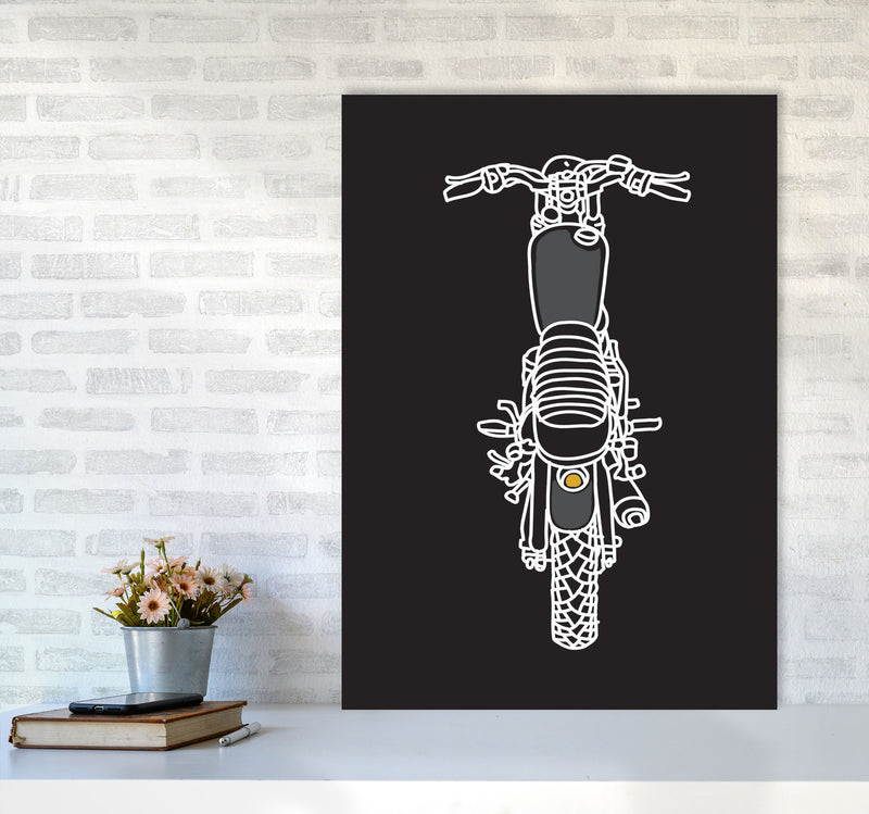 Let's Ride! Art Print by Jason Stanley A1 Black Frame
