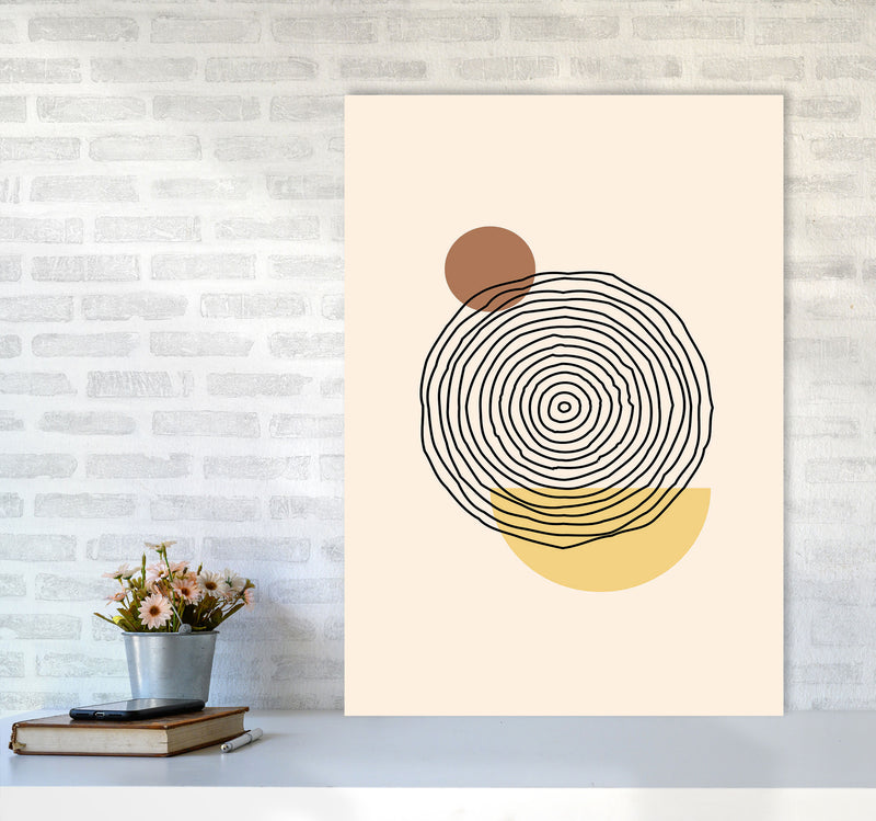 Geometric Abstract Shapes III Art Print by Jason Stanley A1 Black Frame