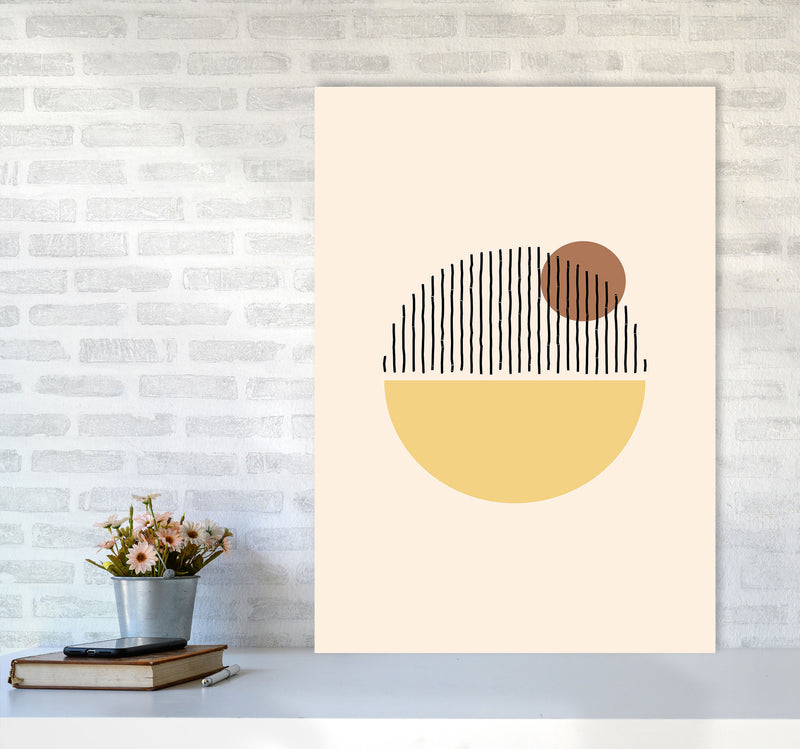 Geometric Abstract Shapes I Art Print by Jason Stanley A1 Black Frame