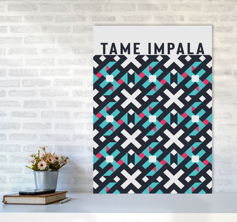 Tame Impala Art Print by Jason Stanley A1 Black Frame