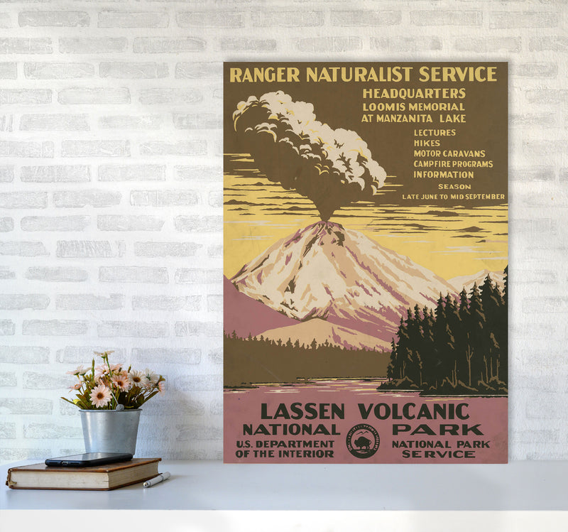 Lassen Volcanic National Park Art Print by Jason Stanley A1 Black Frame