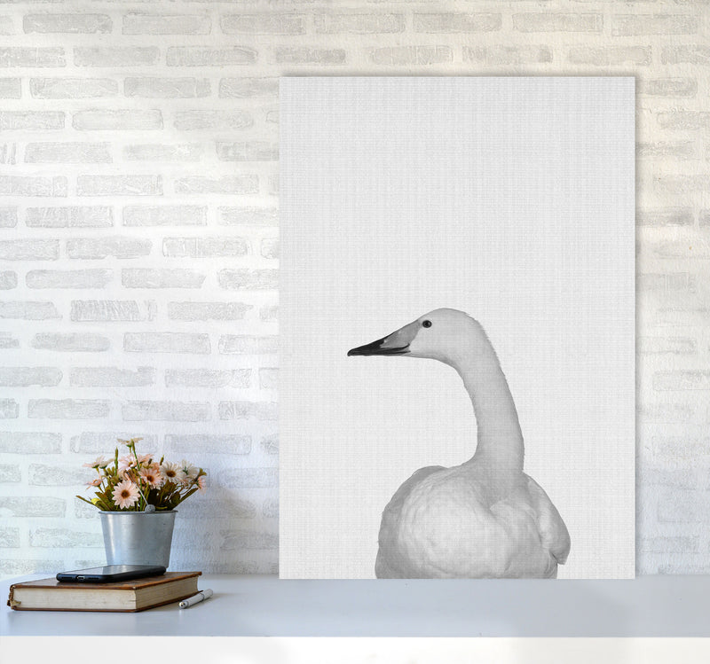 The Case Of The Lost Goose Art Print by Jason Stanley A1 Black Frame