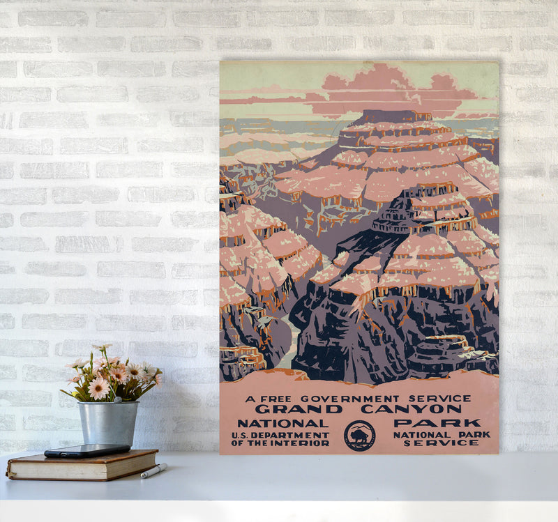 Grand Canyon National Park Art Print by Jason Stanley A1 Black Frame