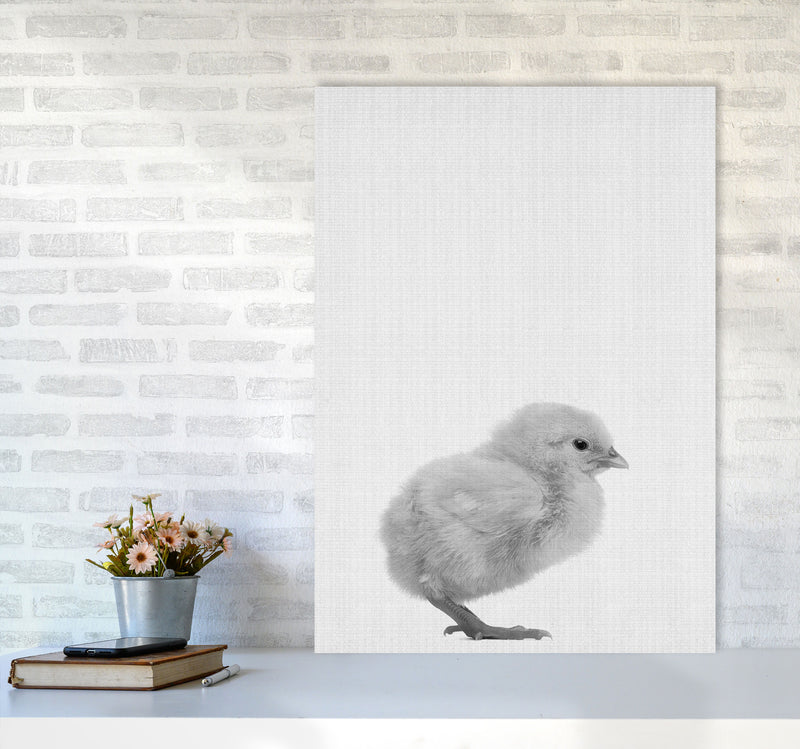 Just Me And My Chick Copy Art Print by Jason Stanley A1 Black Frame