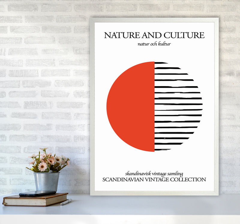 Nature And Culture Scandinavian Collection III Art Print by Jason Stanley A1 Oak Frame