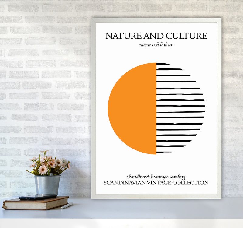 Nature And Culture Scandinavian Collection II Art Print by Jason Stanley A1 Oak Frame