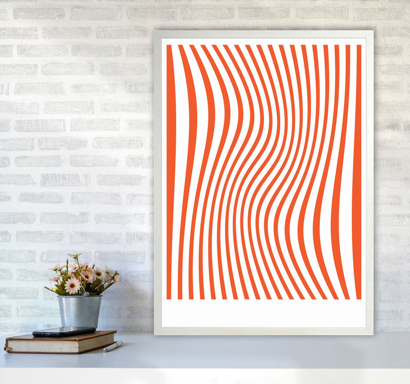 Minimal Geometric Series - 22 Art Print by Jason Stanley A1 Oak Frame