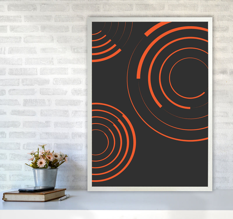 Minimal Geometric Series - 30 Art Print by Jason Stanley A1 Oak Frame