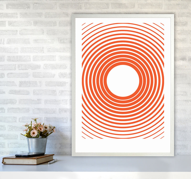 Minimal Geometric Series - 31 Art Print by Jason Stanley A1 Oak Frame