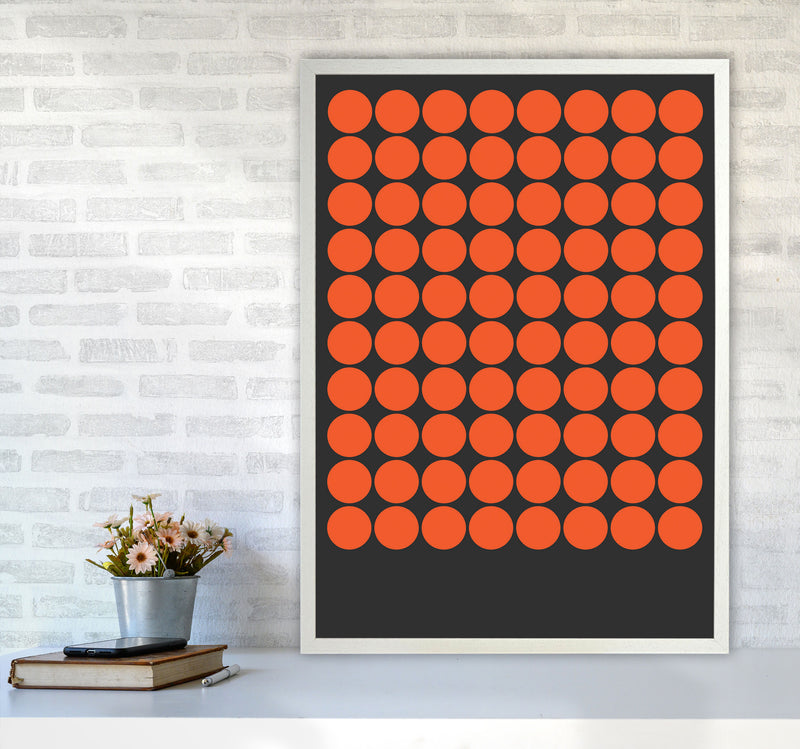 Minimal Geometric Series - 8 Art Print by Jason Stanley A1 Oak Frame