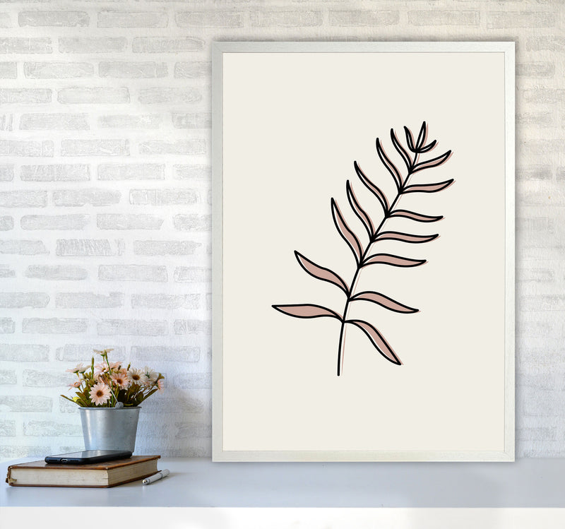 Abstract Tropical Leaves I Art Print by Jason Stanley A1 Oak Frame