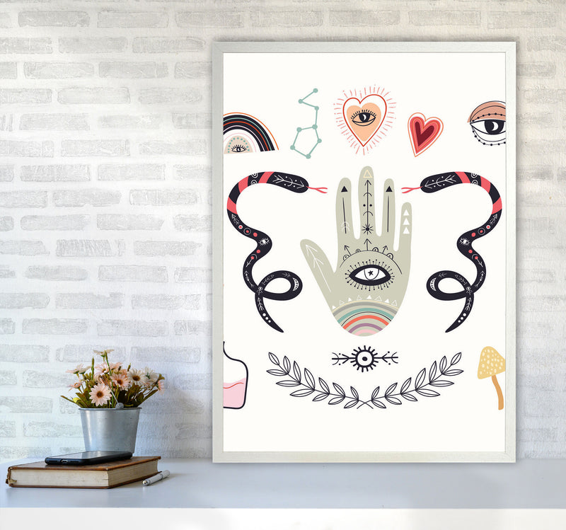 Mystical Elements Art Print by Jason Stanley A1 Oak Frame